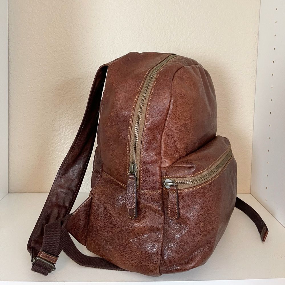 Frye Dylan Rustic Leather Extra Large Backpack In… - image 4
